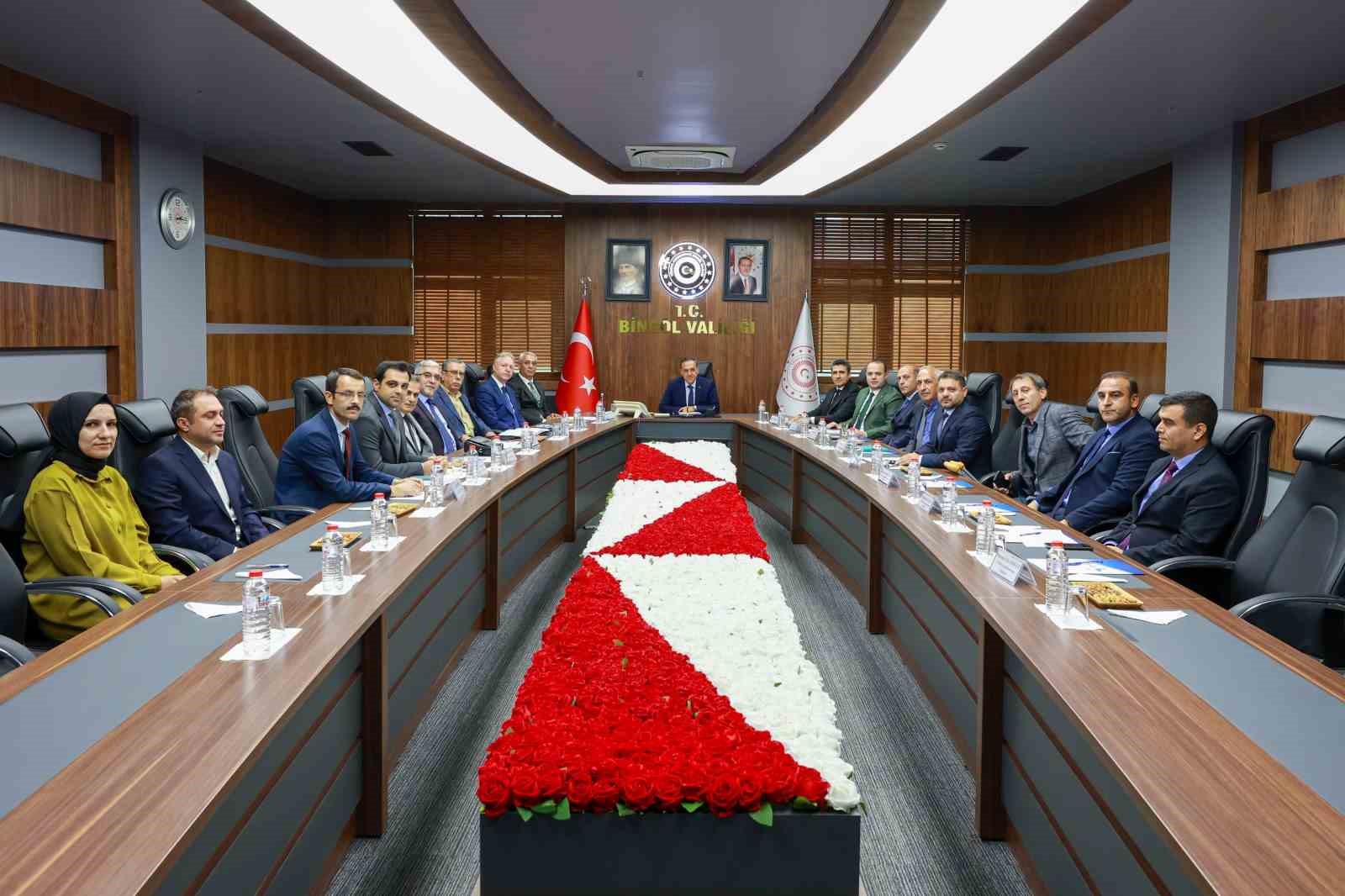 Bingöl’de “İstihdam ve Mesleki Eğitim Kurulu Toplantısı” yapıldı