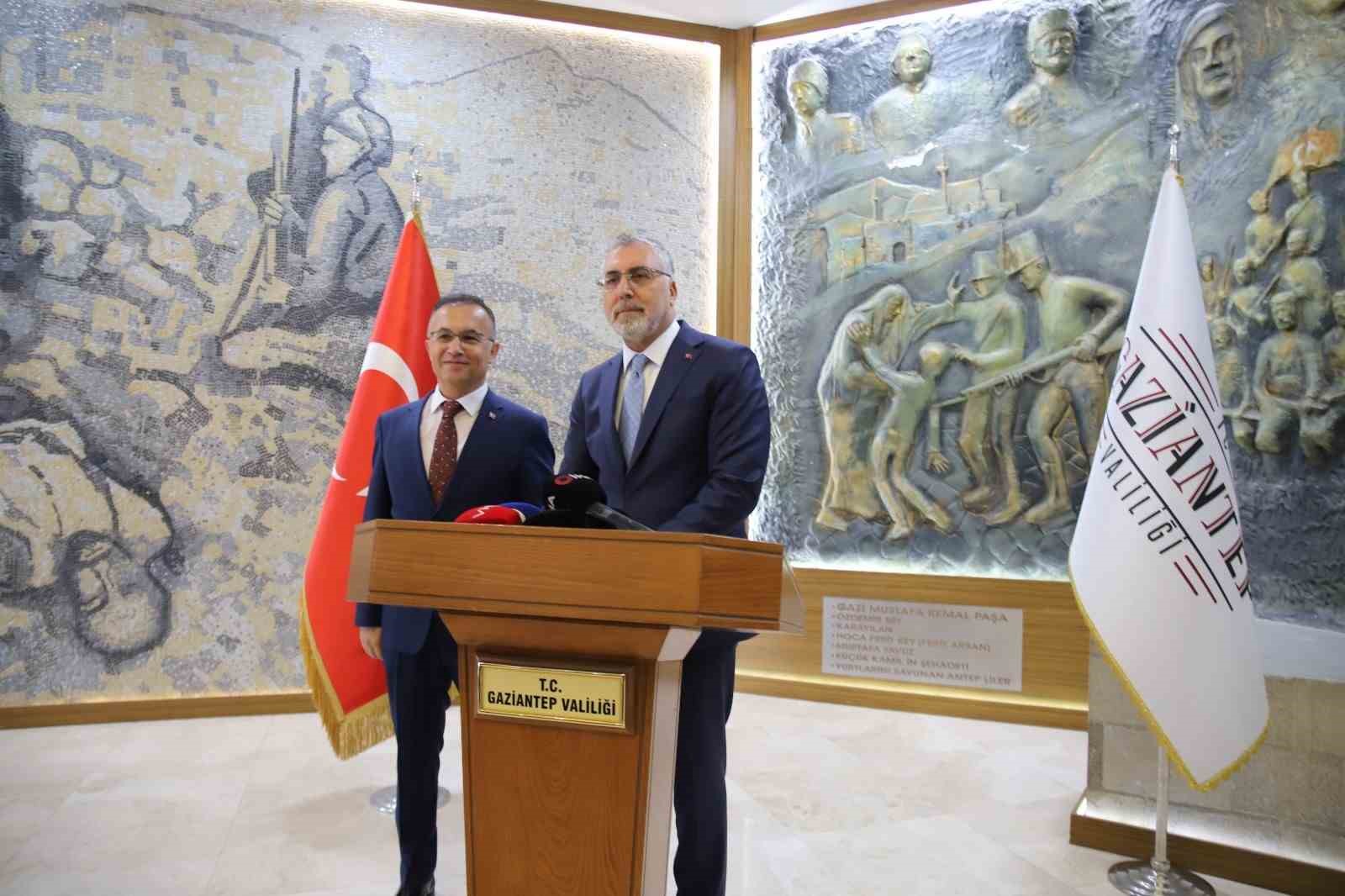 Bakan Vedat Işıkhan Gaziantep’te