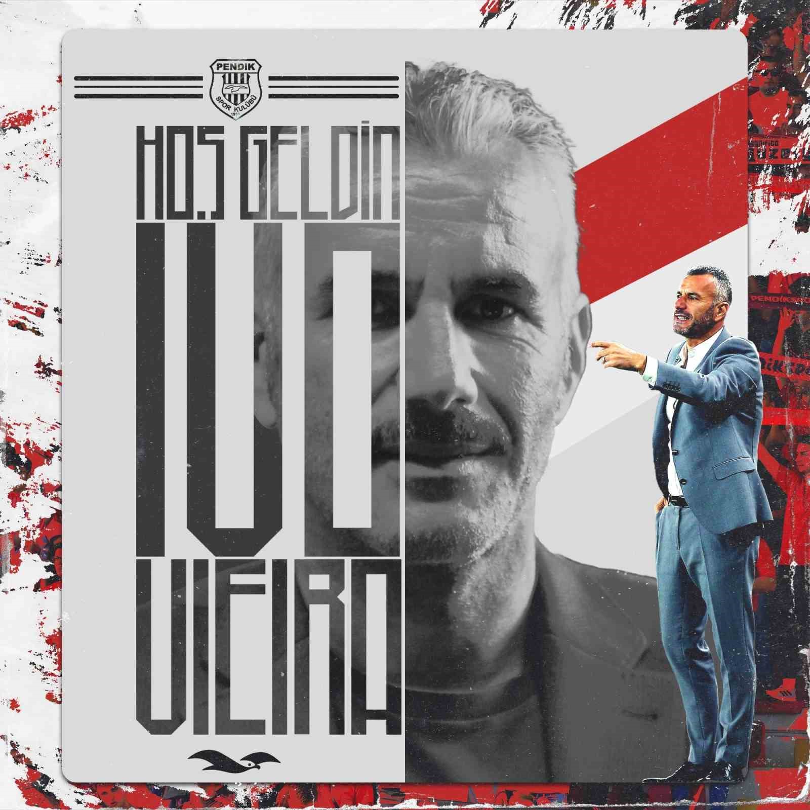 Trendyol Süper Lig takımlarından Pendikspor, teknik direktörlük görevine Ivo Ricardo Abreu Vieira’nın getirildiğini açıkladı.