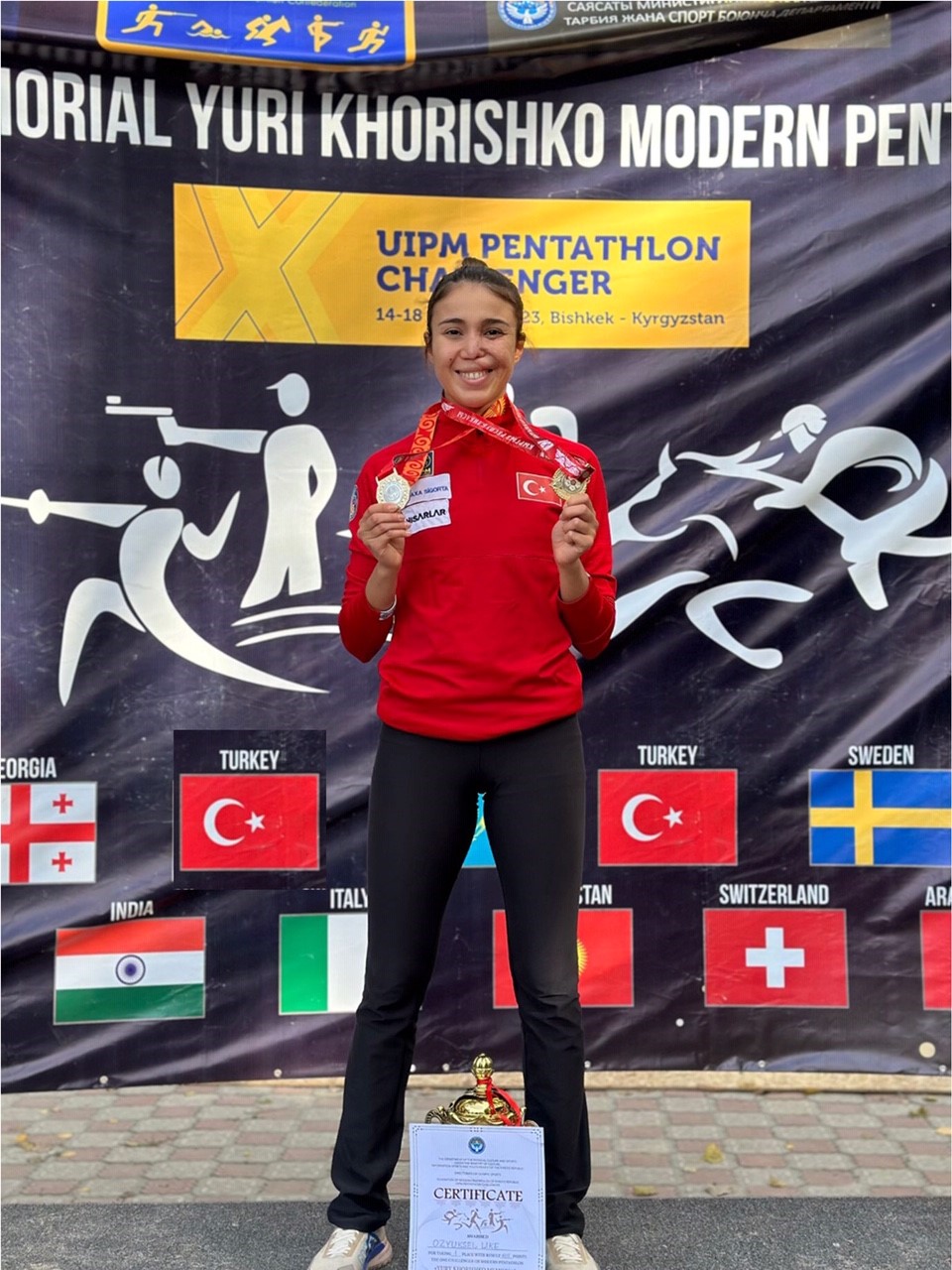 İlke Özyüksel, Kırgızistan’da şampiyon oldu