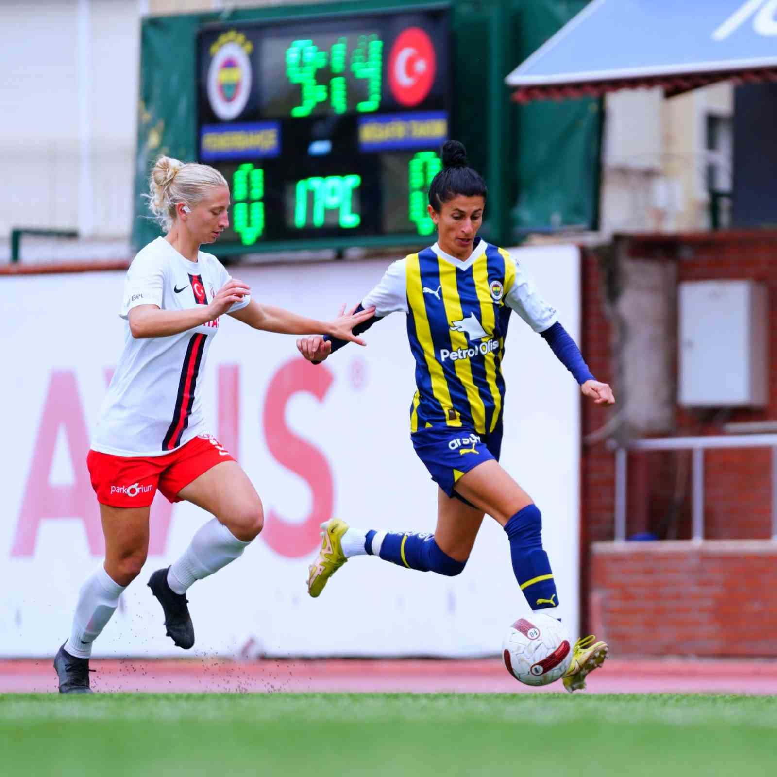 Turkcell Kadın Futbol Süper Ligi: Fenerbahçe: 0 – Ankara BŞB Fomget: 1