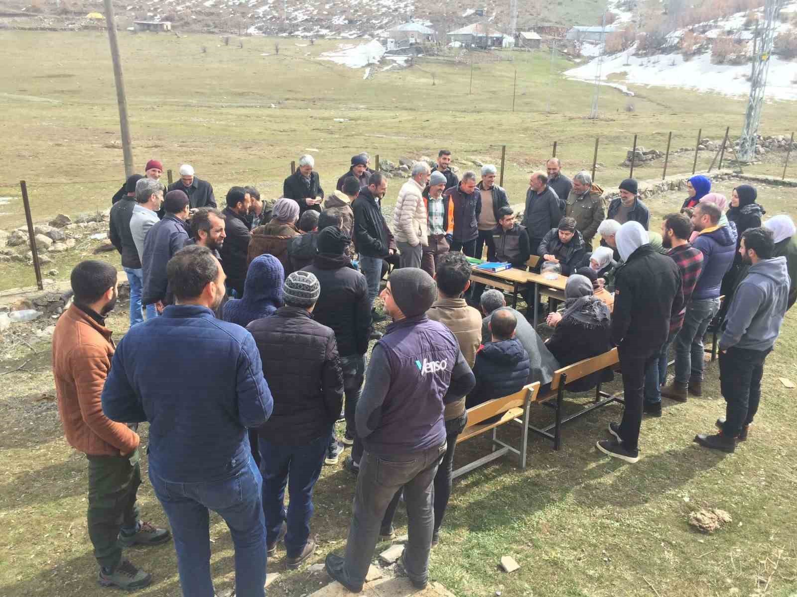 Bingöl’de çiftçilere hibe desteği