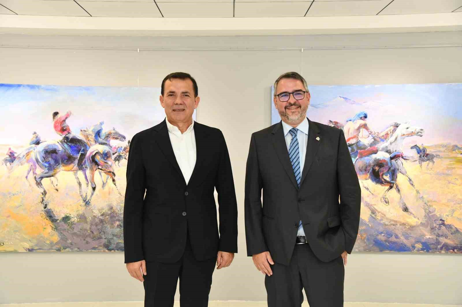 Başkan Özyiğit: “Hem kentimizi tanıttık hem de iki belediye olarak birlikte neler yapabileceğini değerlendirdik”