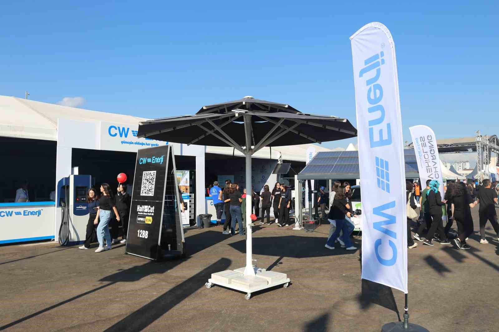 CW Enerji BilimFest’te ürünlerini sergiledi