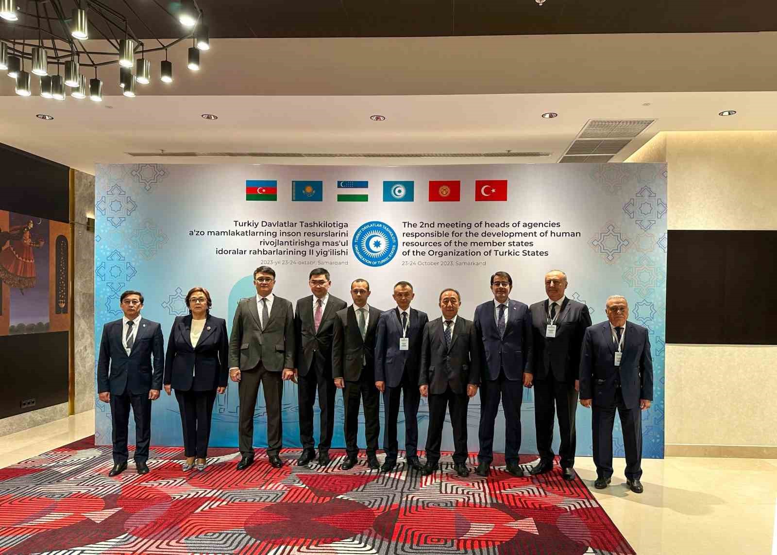 Semerkant’ta Türk Devletleri Teşkilatı II. İnsan Kaynakları Toplantısı