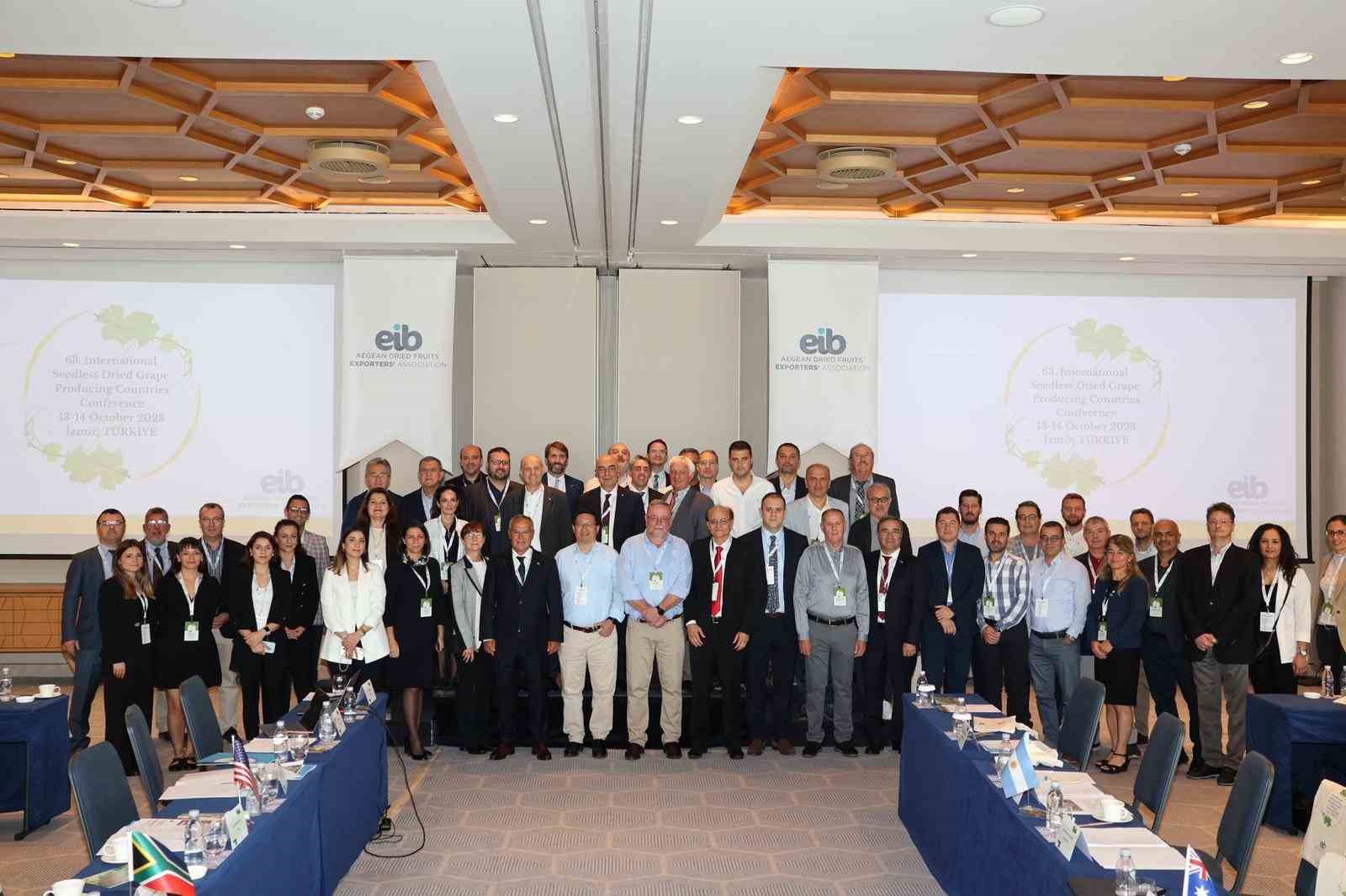 Türkiye, dünya kuru üzüm ihracatının yüzde 48’ini tek başına yapmayı hedefliyor