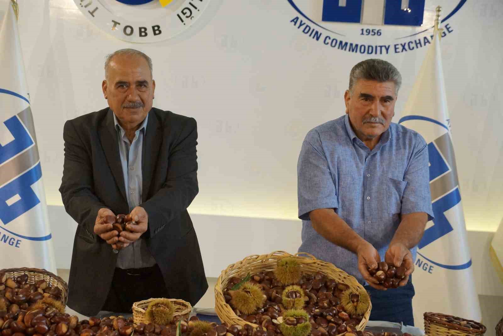 Aydın’da sezonun ilk kestanesi 350 TL’den alındı