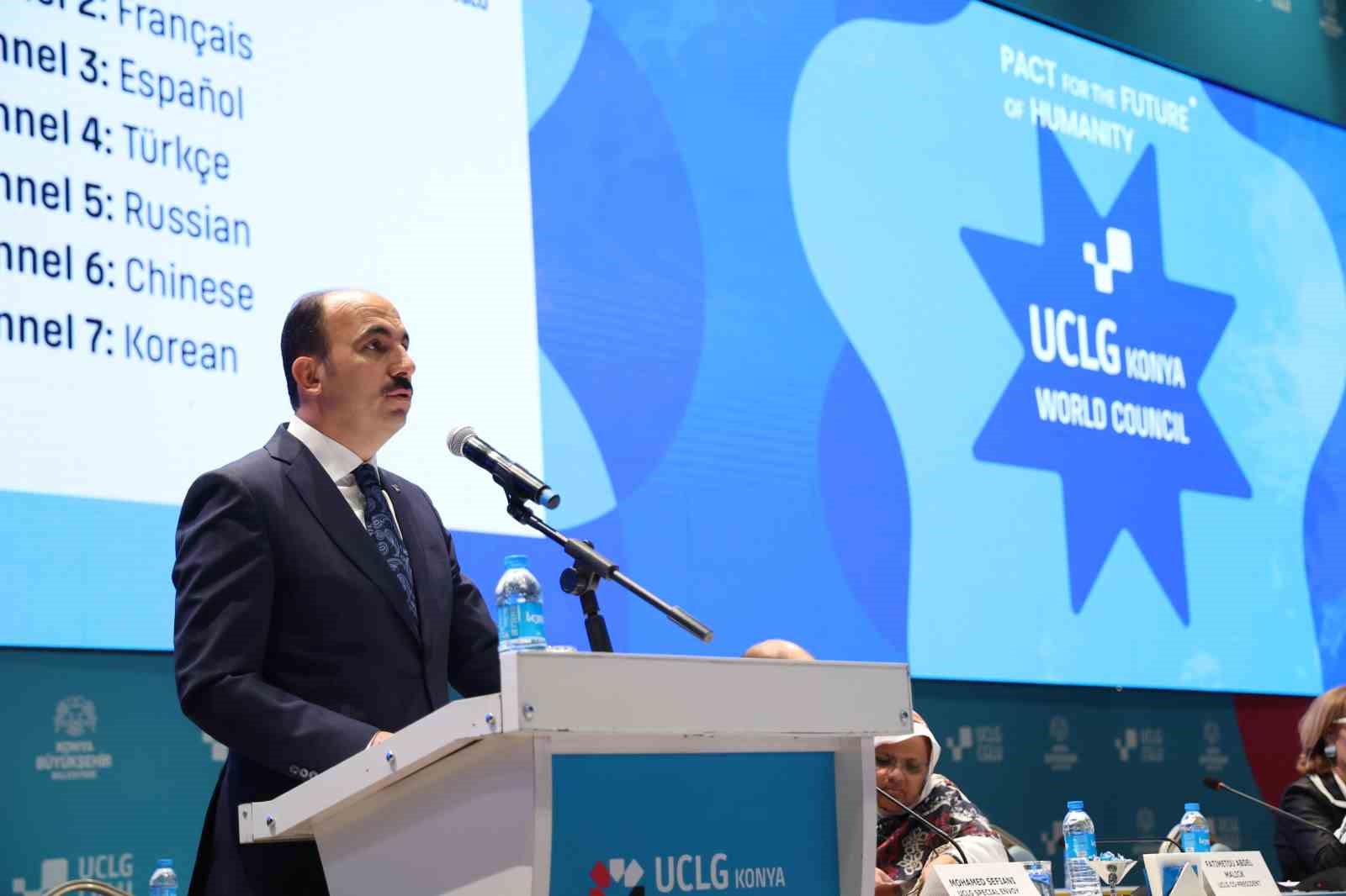 UCLG Dünya Konseyi Konya’da başladı