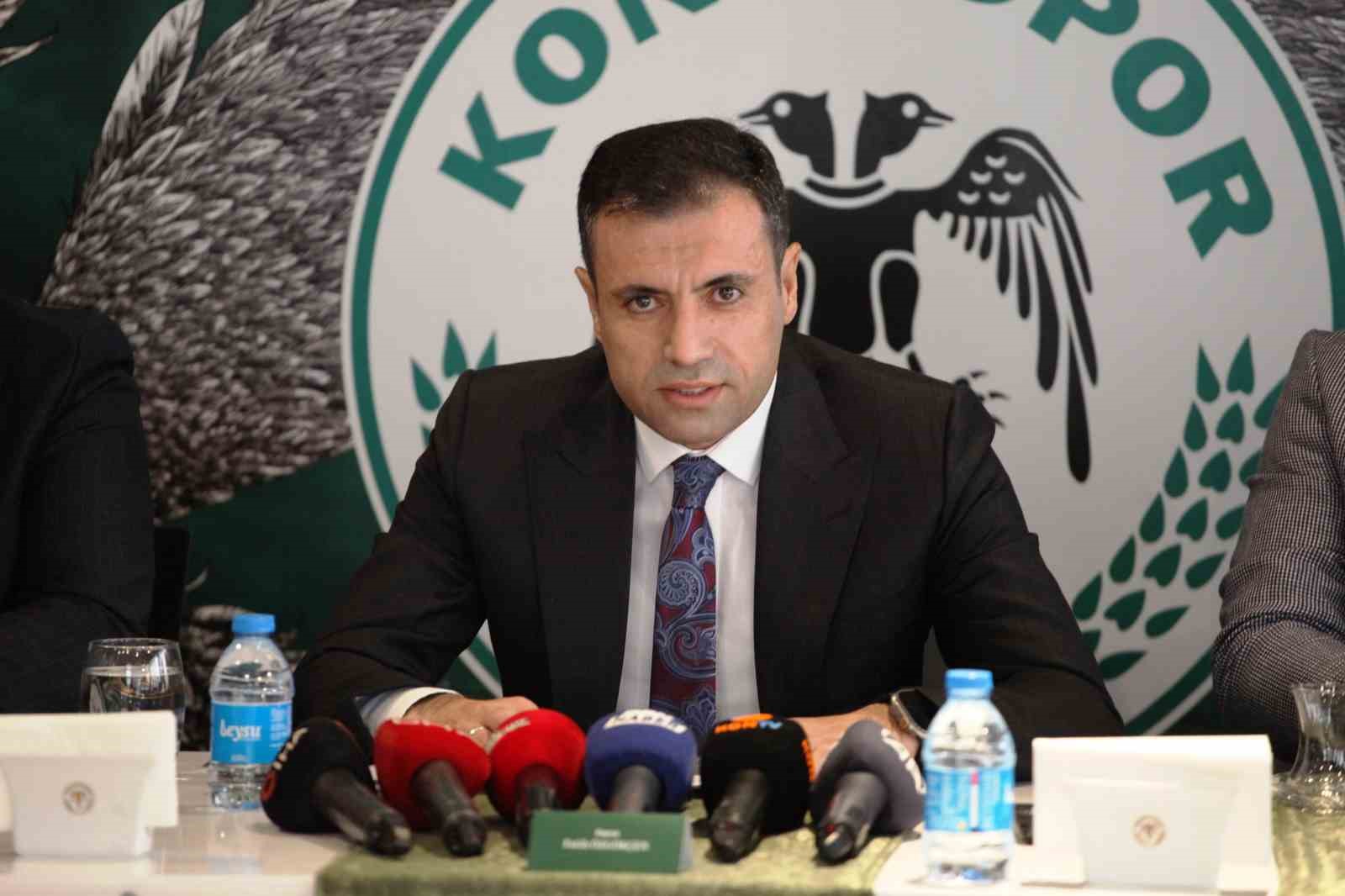 Konyaspor Başkanı Özgökçen’den, ’teknik direktör’ açıklaması