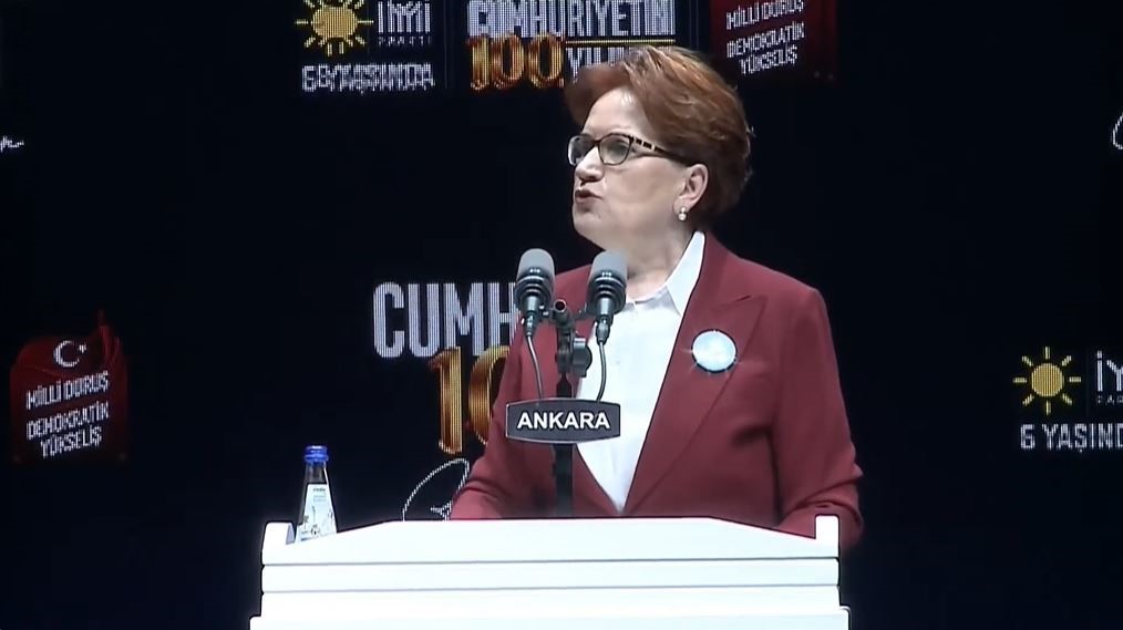 Akşener: “Cumhuriyet’i bir siyasi parti değil, Türk milleti kurmuştur”