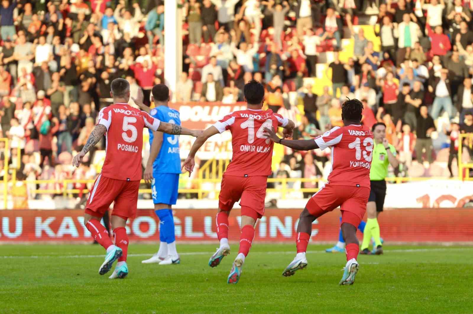 Trendyol 1. Lig: Boluspor: 2 – Bodrum FK: 1
