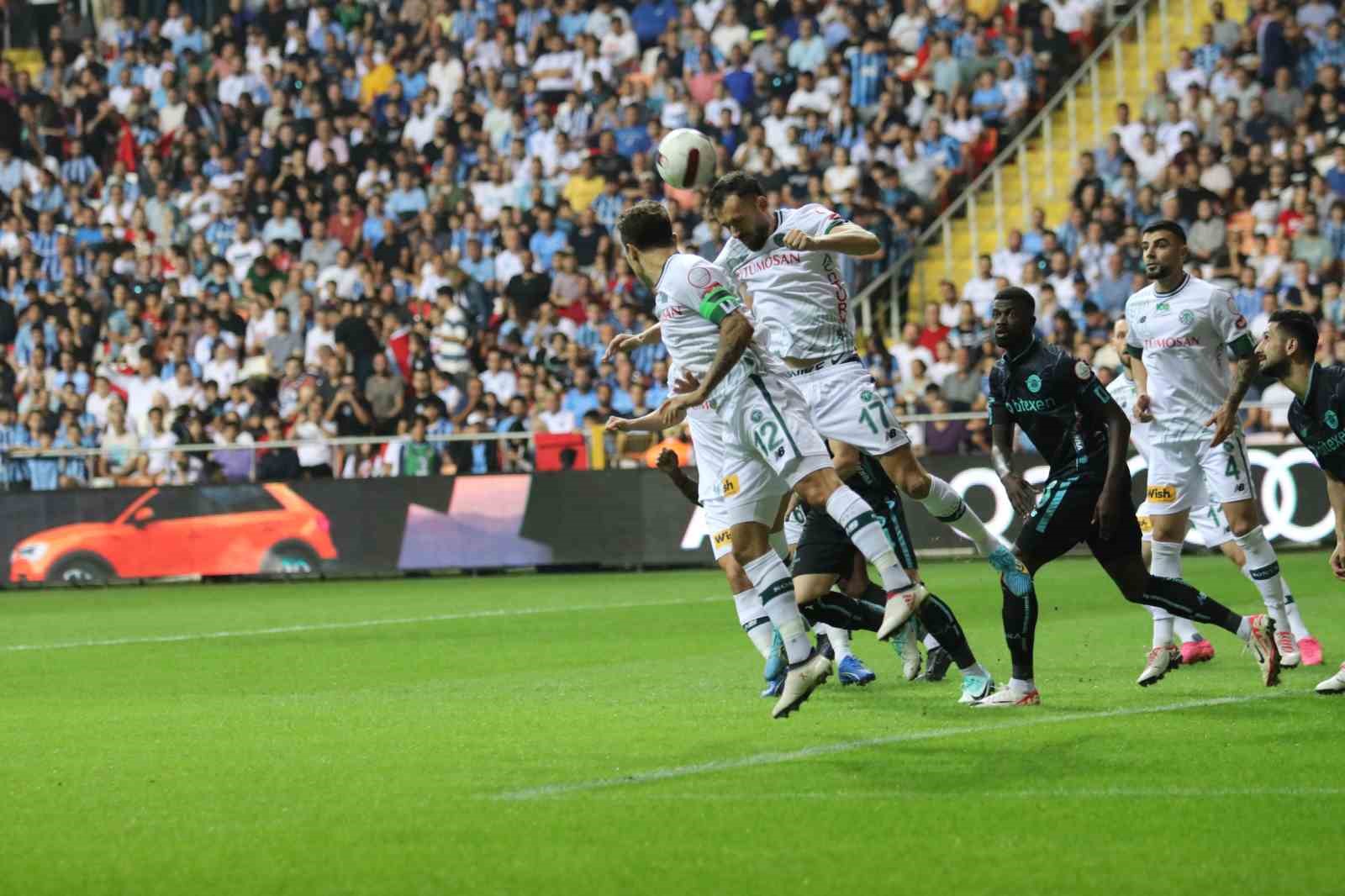 Trendyol Süper Lig: Y. Adana Demirspor: 0 – Konyaspor: 0 (Maç devam ediyor)