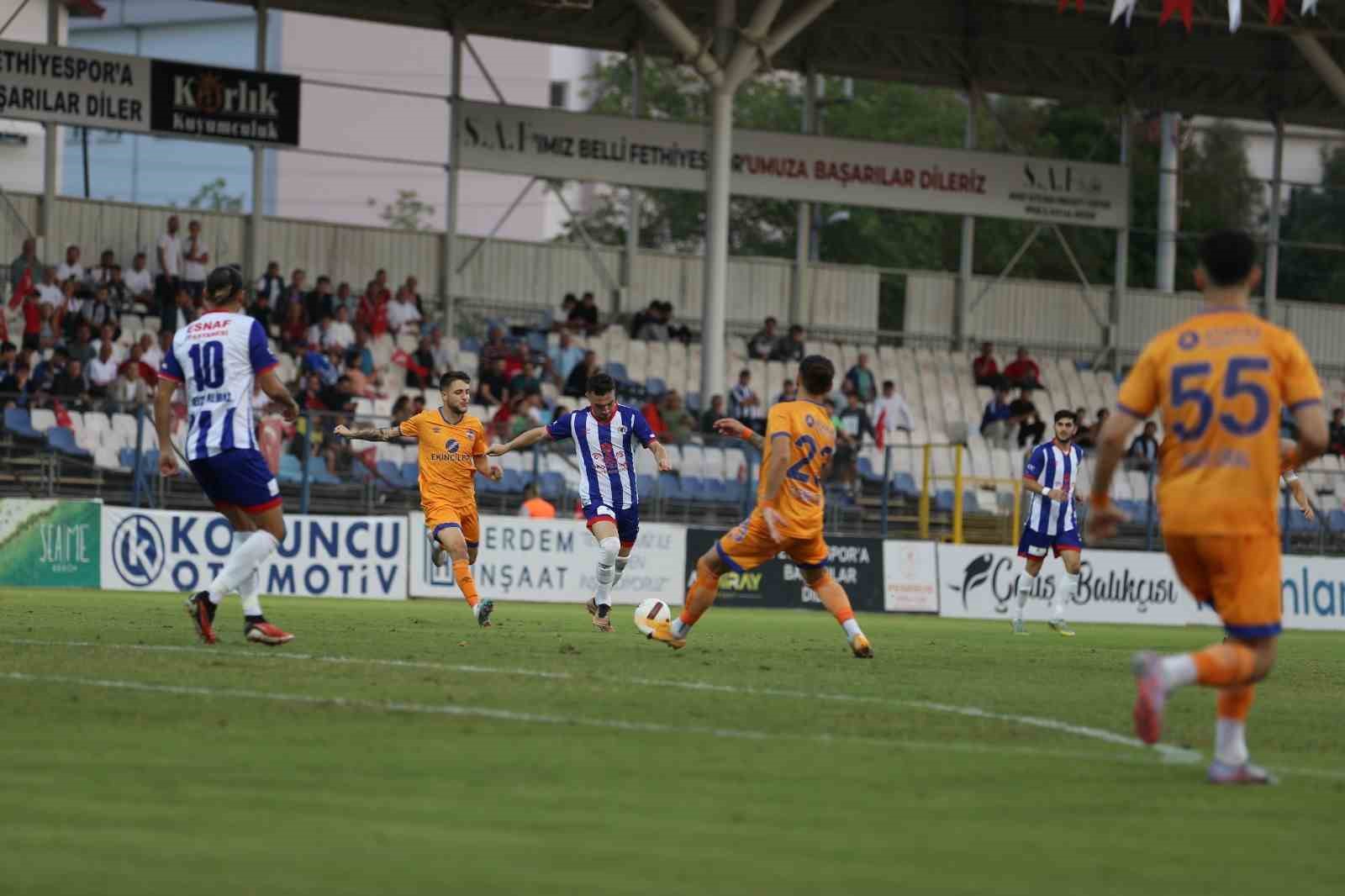 TFF 2. Lig: Fethiyespor: 4 – İskenderunspor: 3