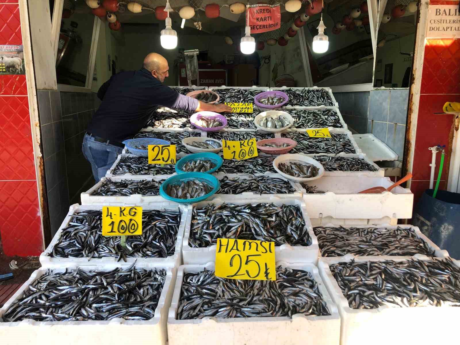 Hamside kampanya yaptı: 18 kiloluk hamsi kasasını 250 TL’den satışa çıkardı