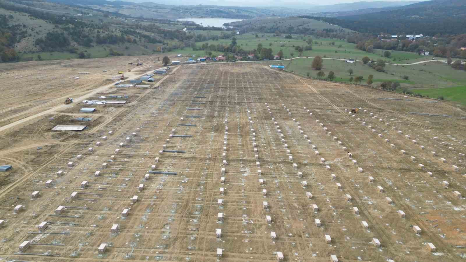 Yılda 250 milyon TL tasarruf sağlayacak GES’in yüzde 50’si tamamlandı