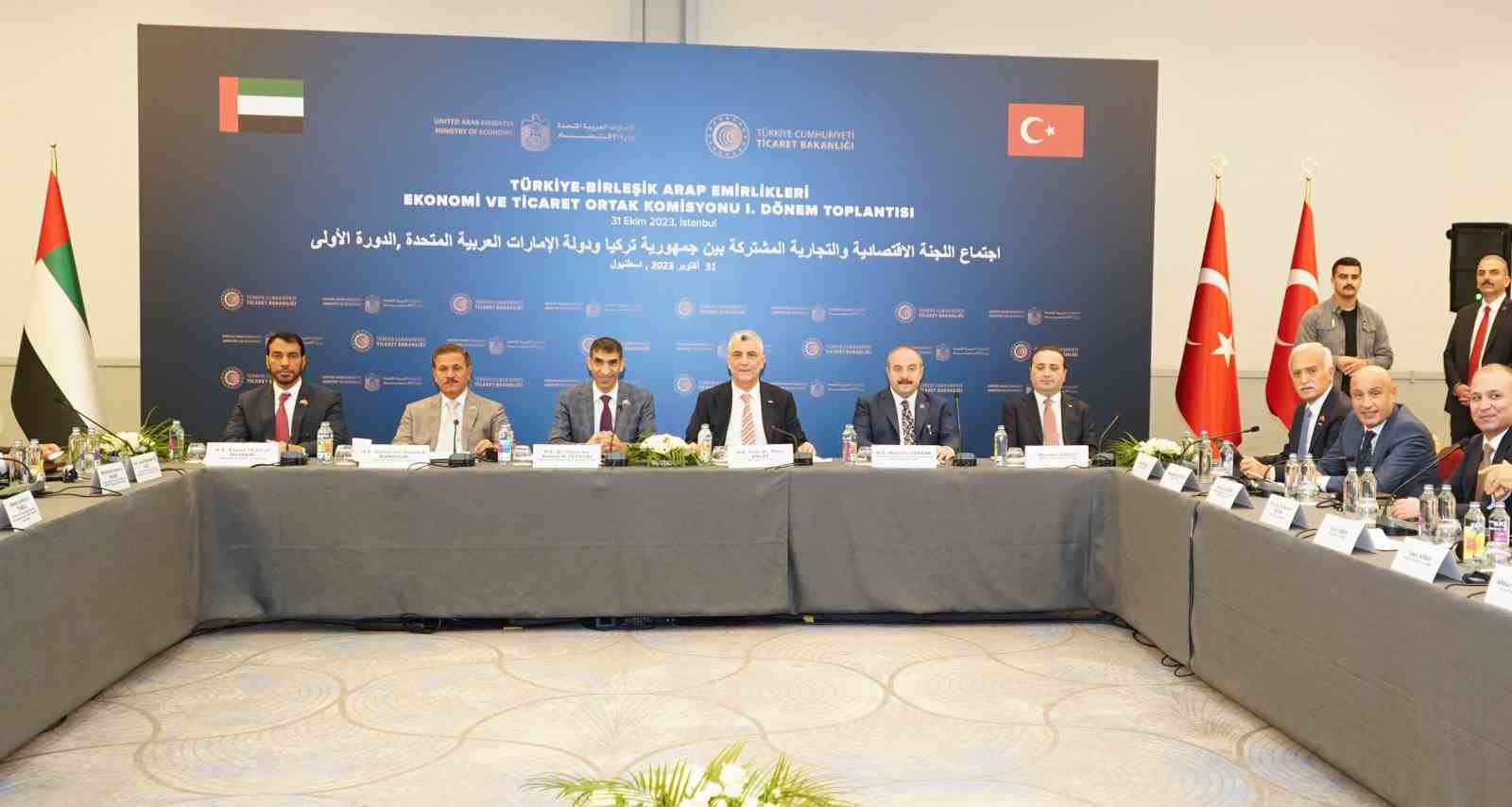 Bakan Ömer Bolat: ‘‘BAE ile ikili ticaret hacminin 25 milyar dolara ulaşmasını hedefliyoruz’’