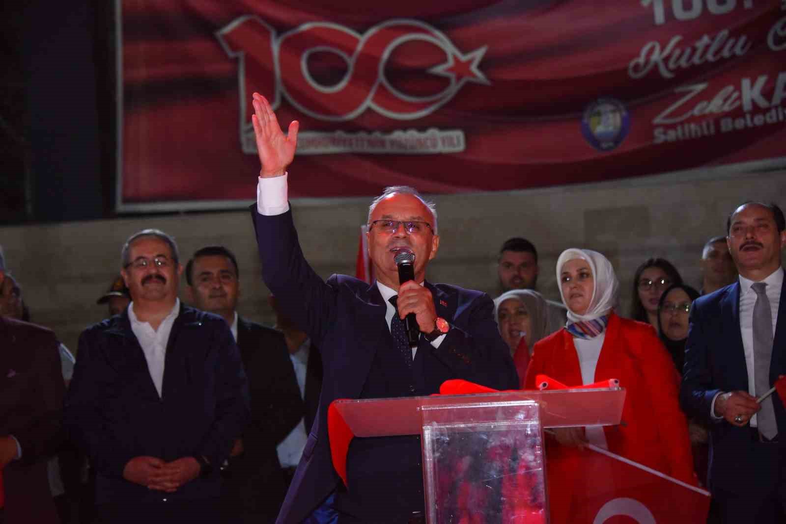 Başkan Kayda’dan, 100’üncü yıl teşekkürü