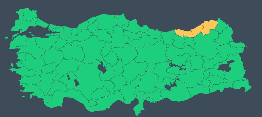 Meteoroloji'den son dakika olarak duyurdu: 'Sarı' ve 'turuncu' kodlu uyarı yapıldı!