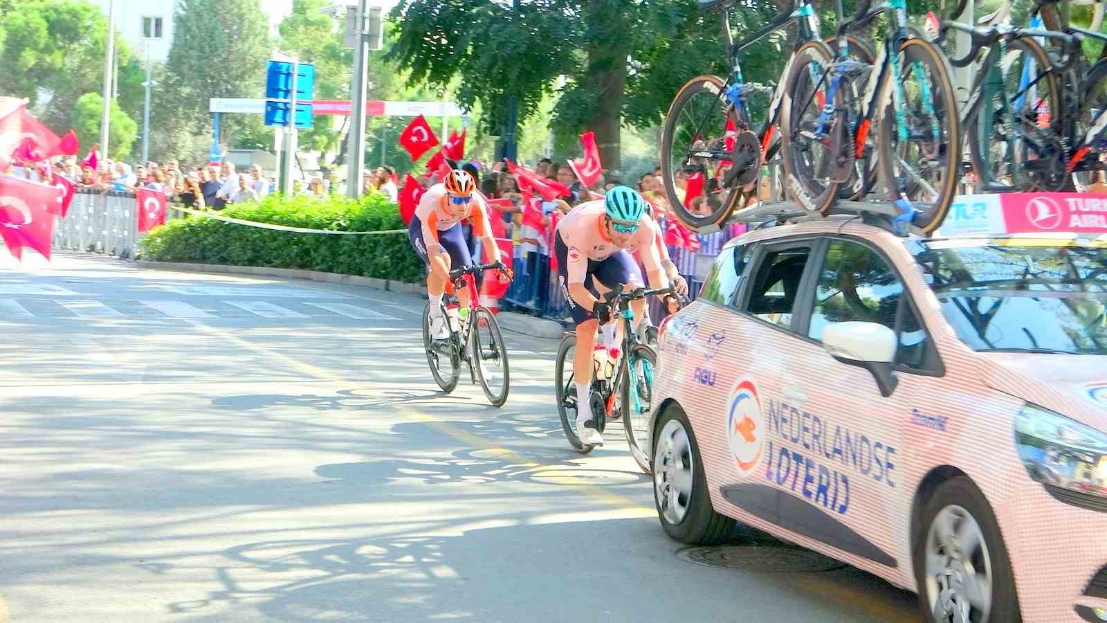 Marmaris-Bodrum 5. etap Menteşe’de vatandaşlar tarafından yoğun ilgi ile karşılandı