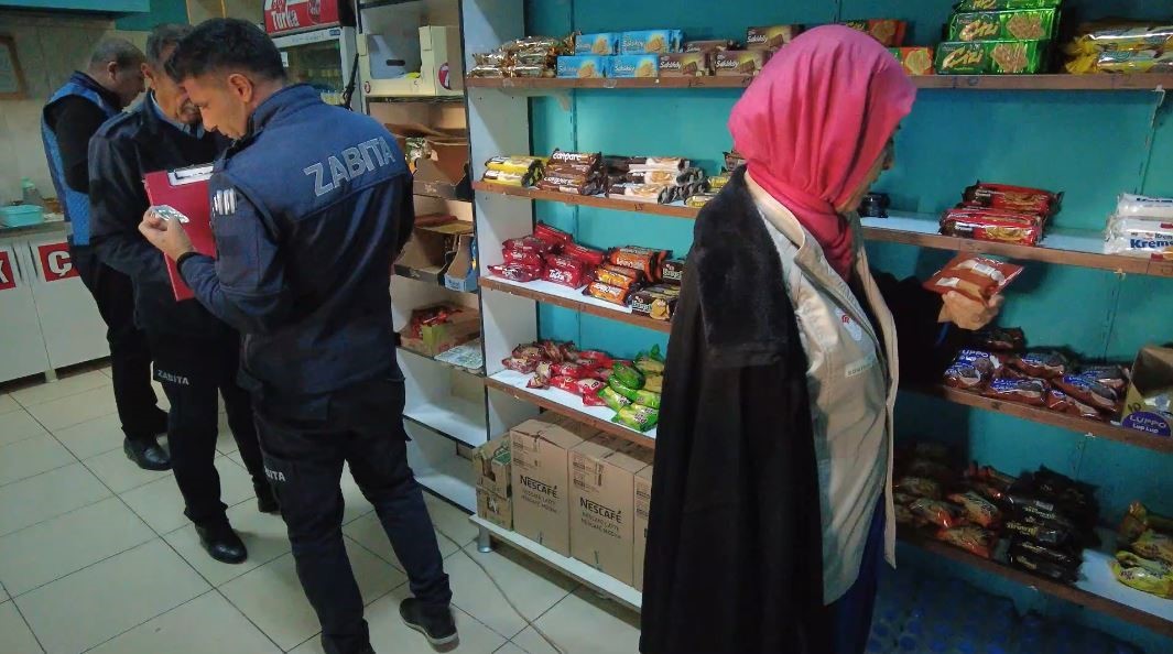 Okul kantinlerinde gıda güvenliği denetimi yapıldı