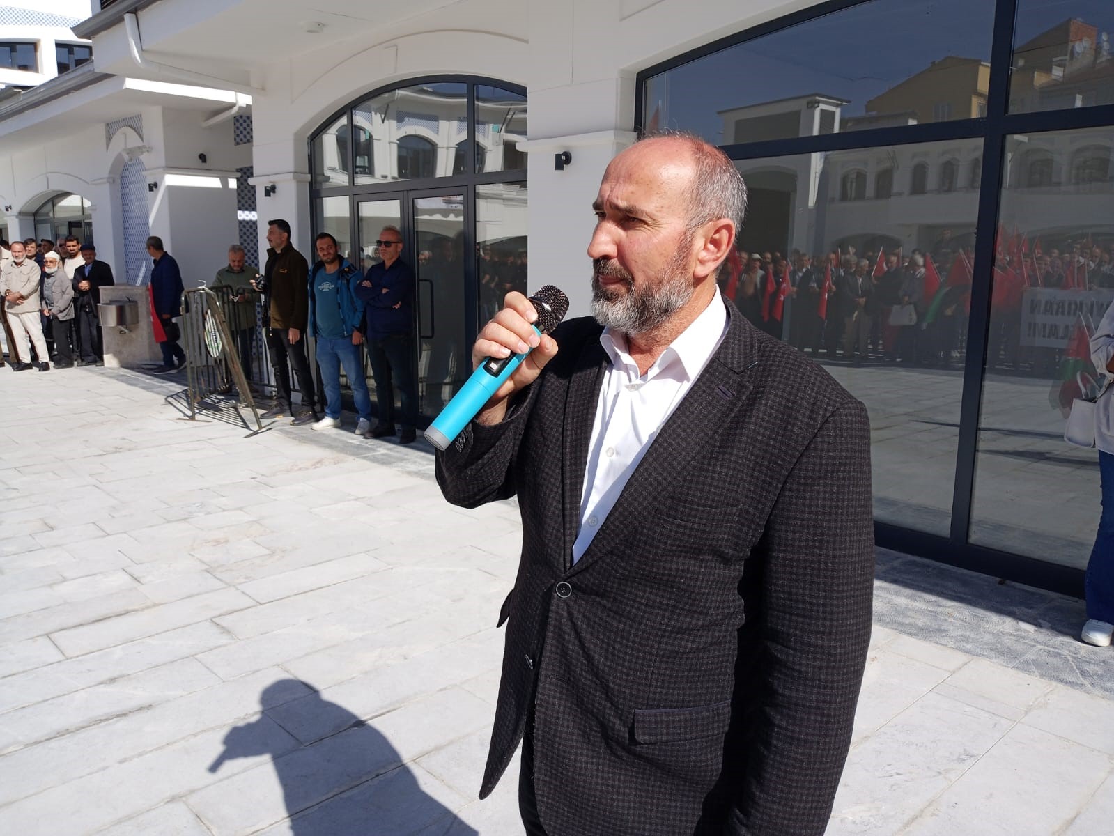 Filistin halkına destek için toplandılar