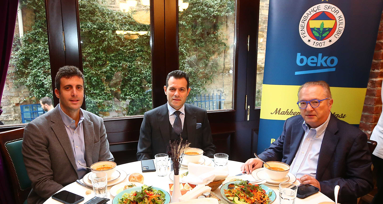 Fenerbahçe Erkek Basketbol Takımı, basınla bir araya geldi