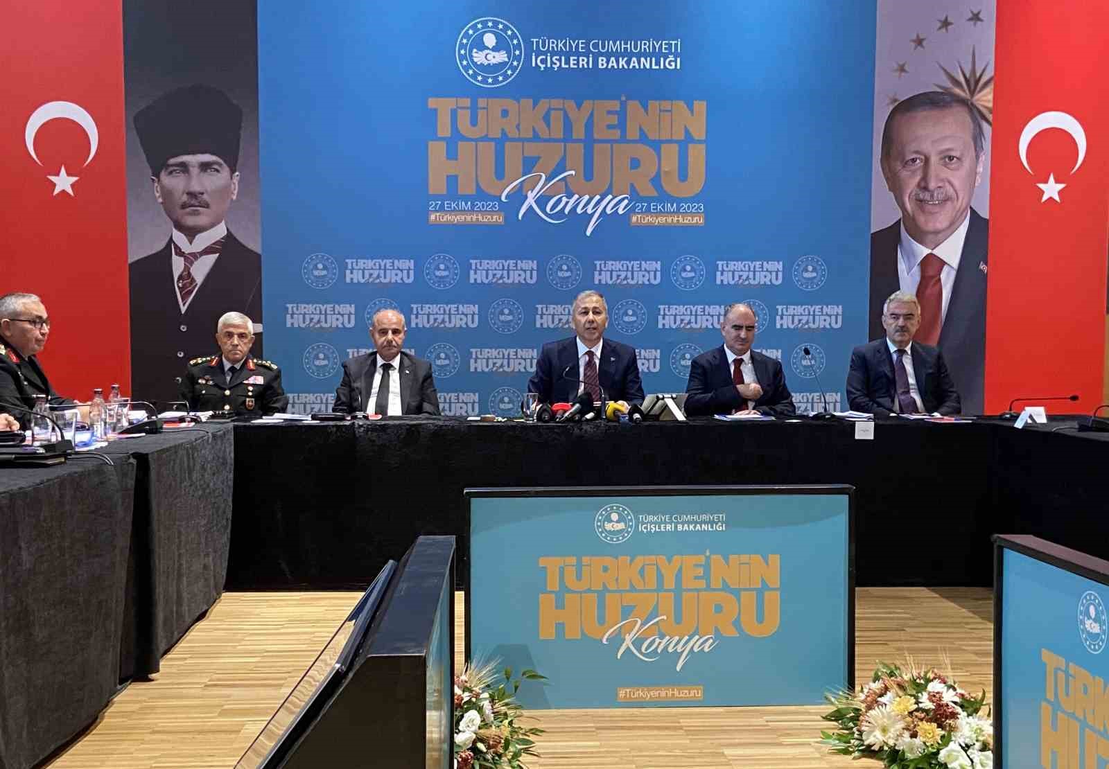 Bakan Yerlikaya: “Bir tane çetenin bile nefes almasını istemiyoruz”