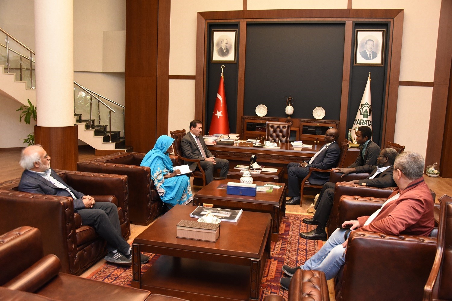 Çad ve Karatay Belediyesi arasında bilgi ve tecrübe paylaşımı