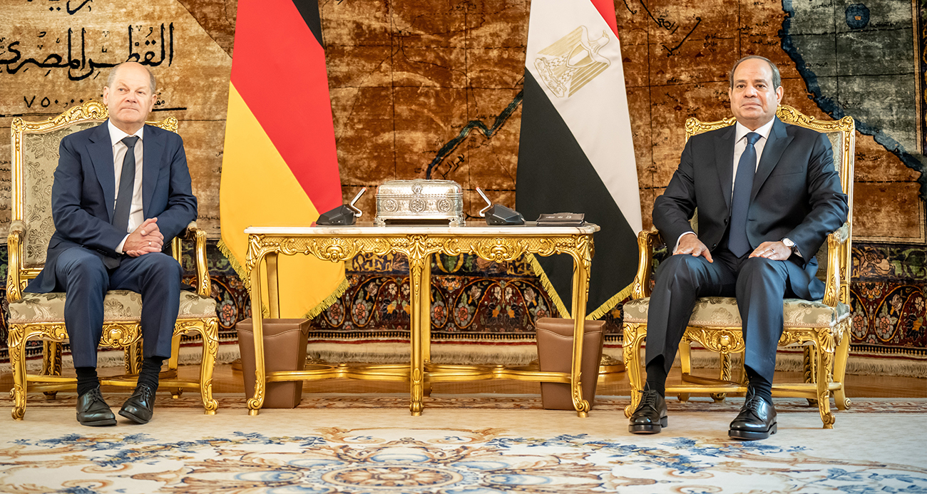 Sisi: ‘Filistinlilerin zorla topraklarından çıkarılmasını reddediyoruz’