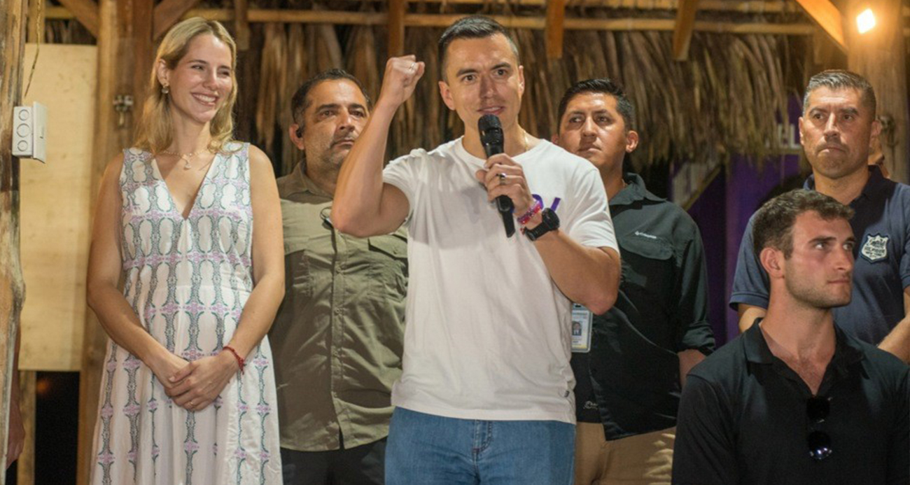 Daniel Noboa Ekvador’un en genç devlet başkanı oldu