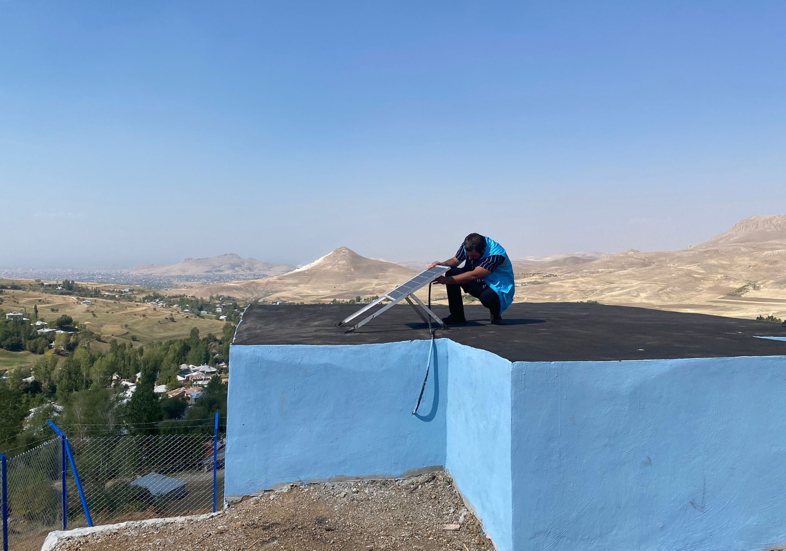 VASKİ kırsalda güneş enerjisi ile çalışan klorlama sistemine geçiyor