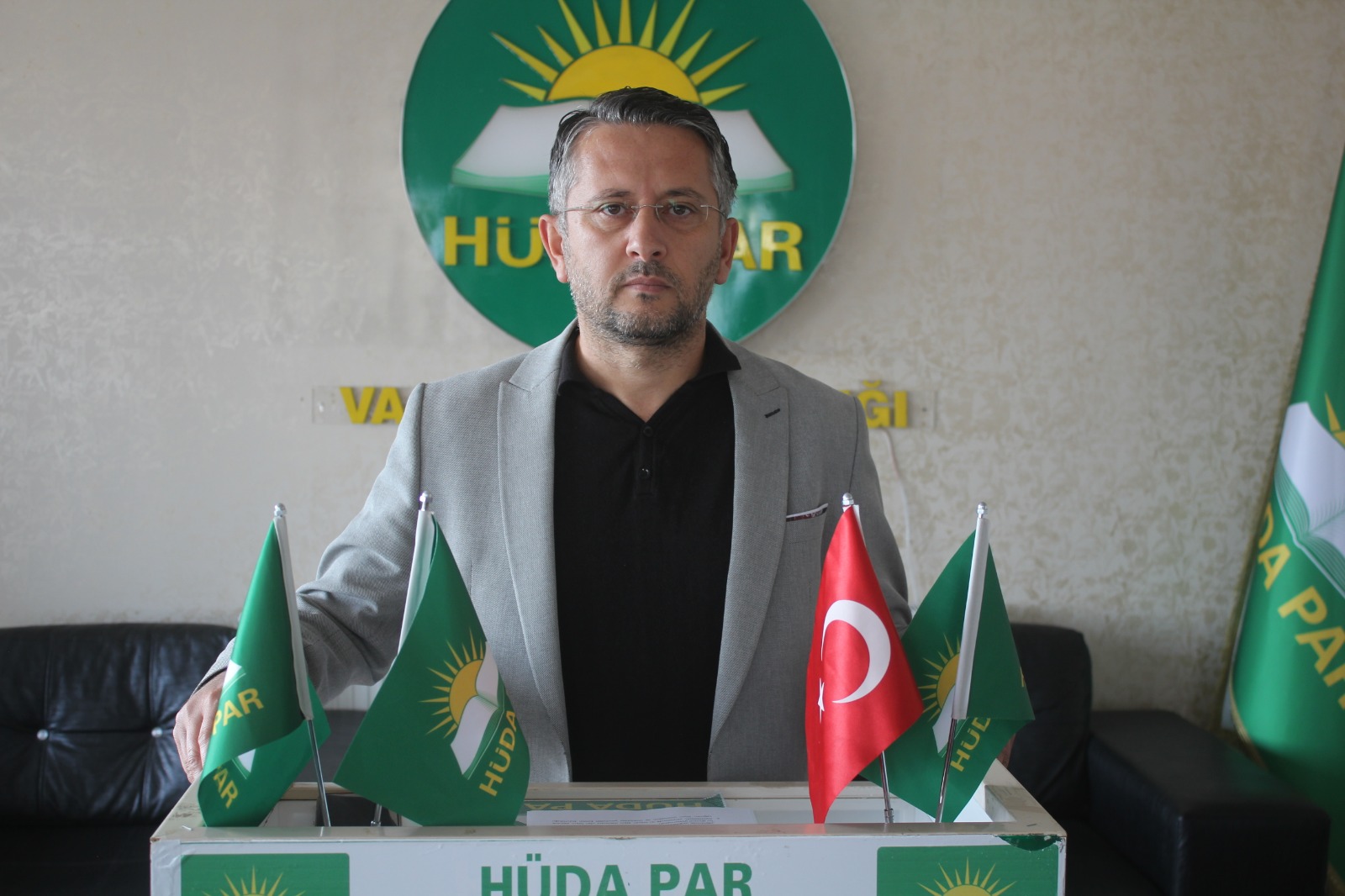 HÜDA PAR Van İl Başkanlığından Filistin’e destek çağrısı