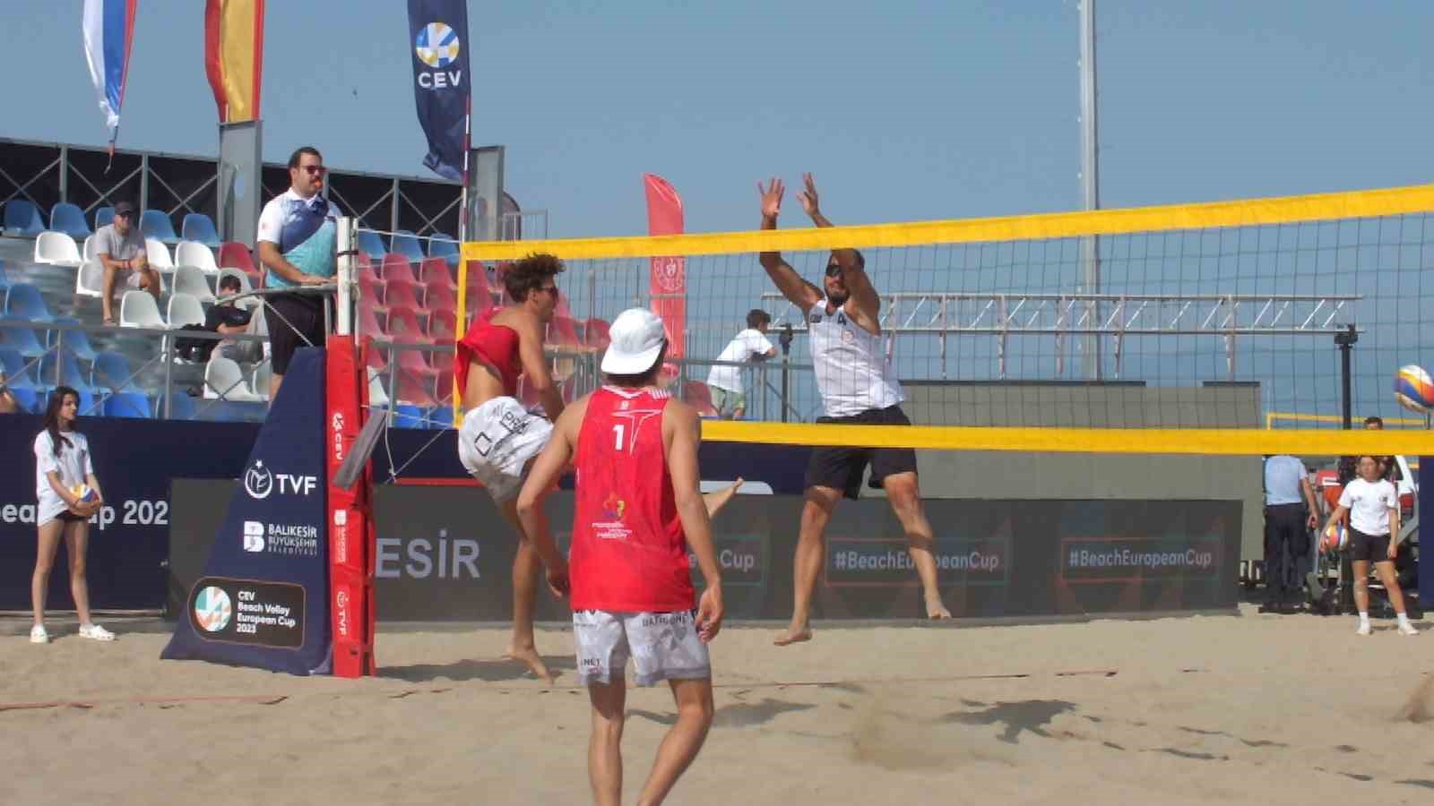 Plaj Voleybolu Avrupa Kupası başladı