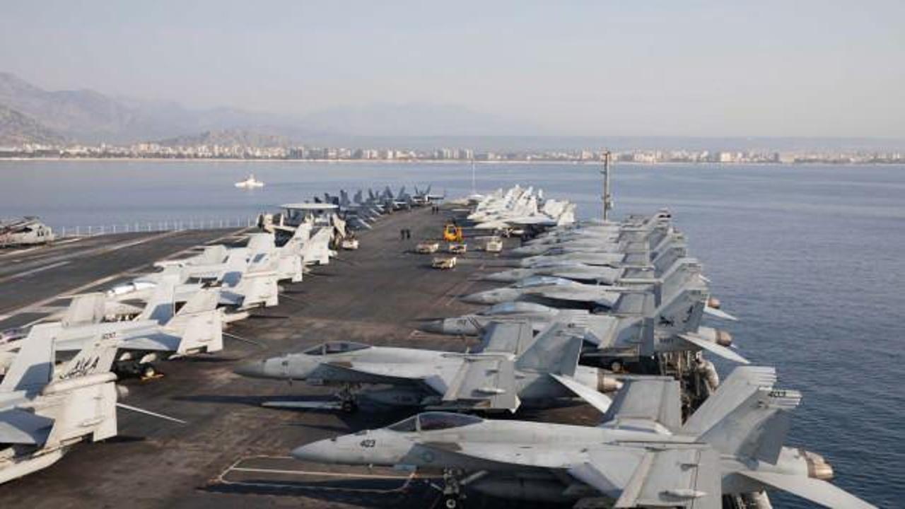 ABD uçak gemileri geldi! Türkiye, Rusya ve Mısır harekete geçti