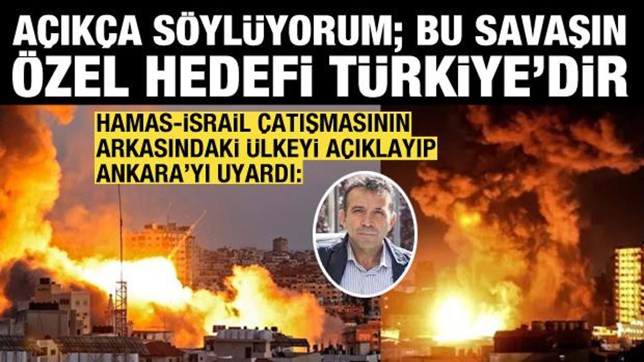 Abdullah Ağar’dan İsrail-Hamas uyarısı: Bu savaşın özel hedefi Türkiye’dir