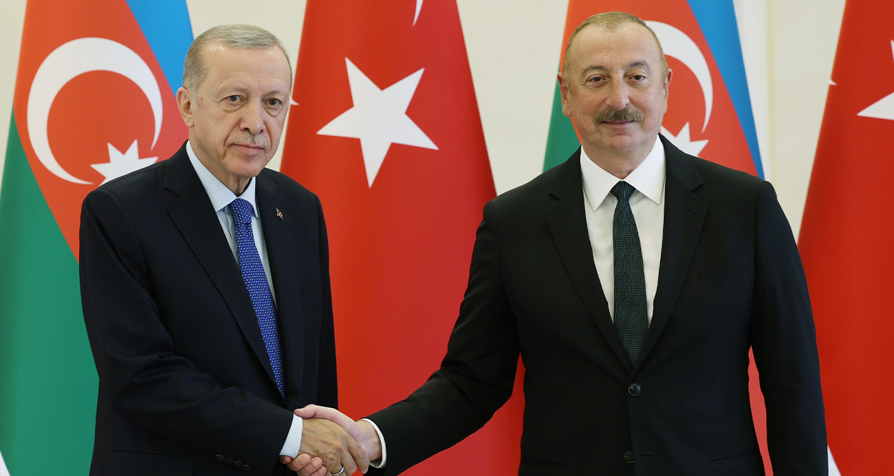 Azerbaycan Cumhurbaşkanı Aliyev’den Cumhurbaşkanı Erdoğan’a 100. yıl tebriği