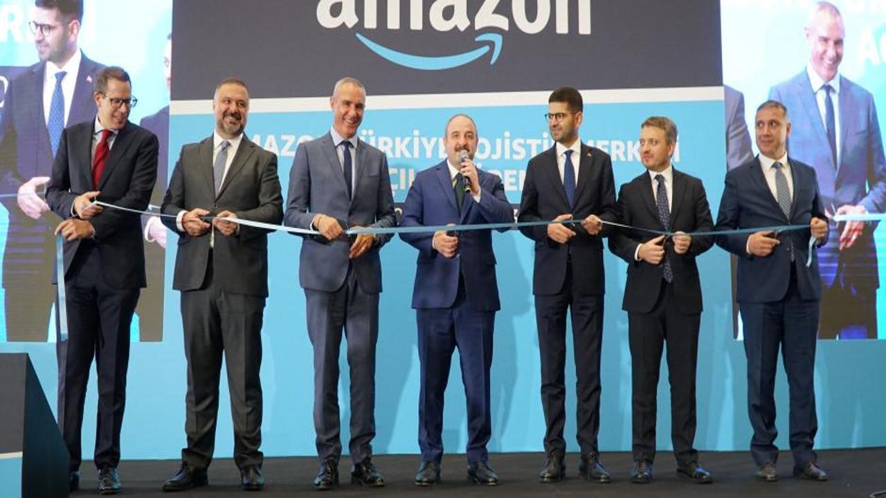 Amazon’un Tütkiye’deki ilk lojistik merkezi açıldı!