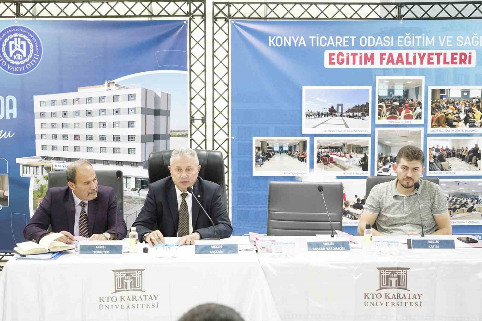 Konya Ticaret Odası Meclisi’nden İsrail’e kınama