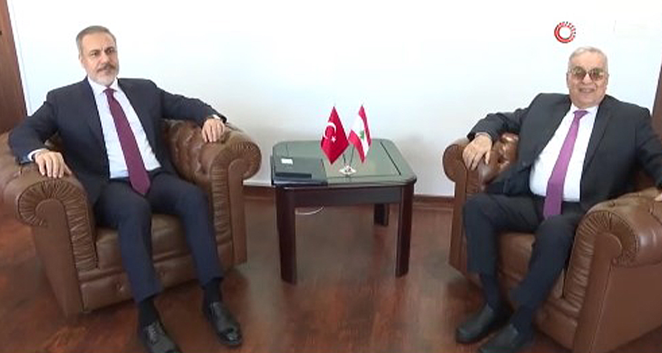 Bakan Fidan, Lübnan Dışişleri Bakanlığı binasını açtı