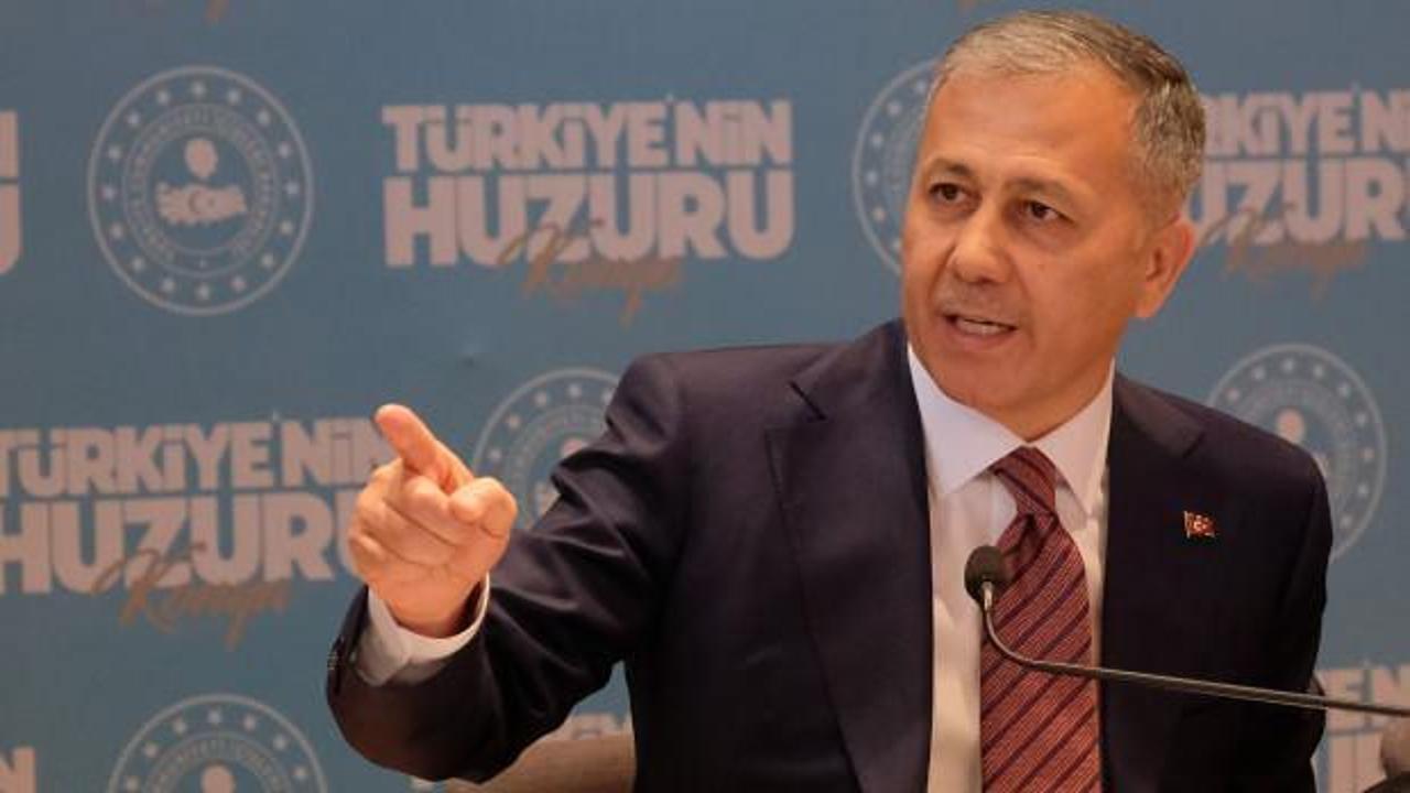Bakan Yerlikaya’dan kararlılık mesajı: Bir çetenin bile nefes almasını istemiyoruz
