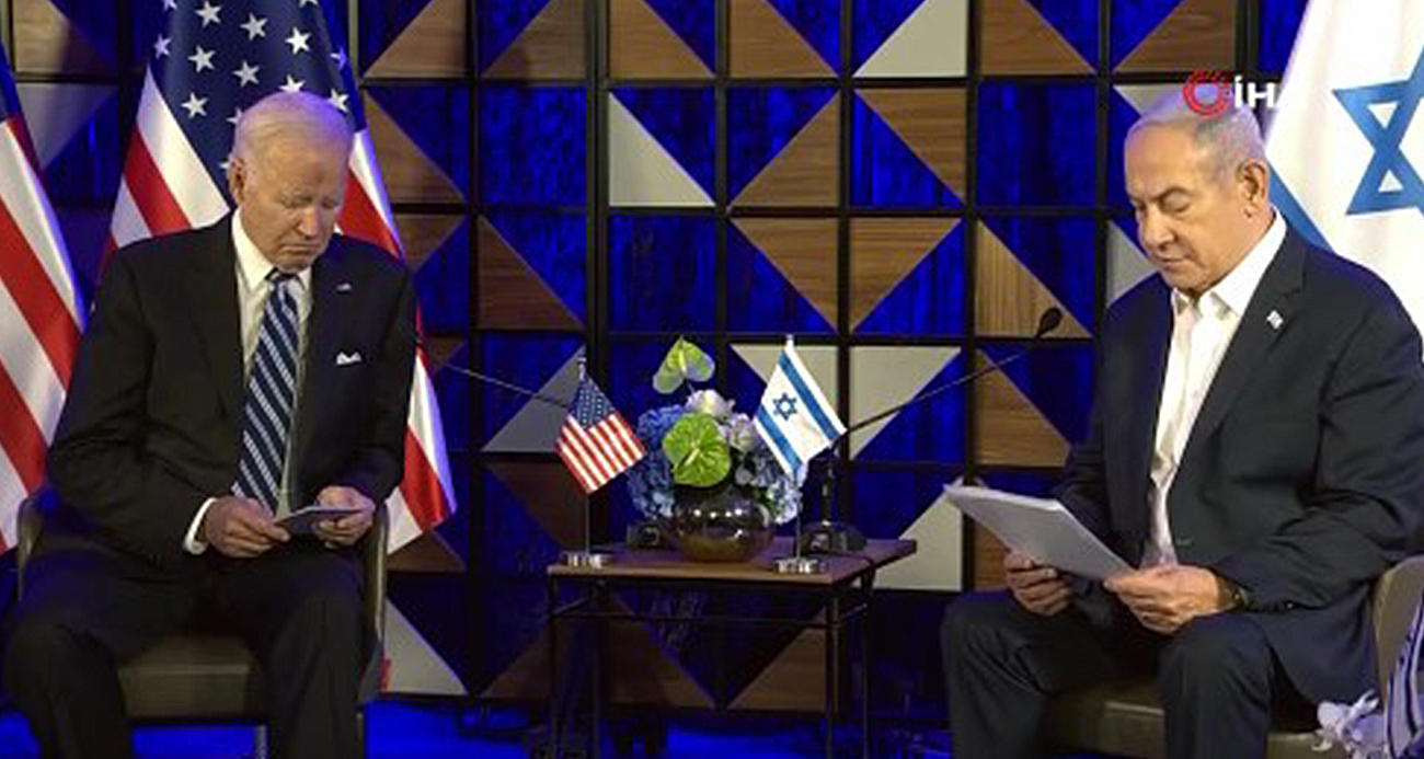 Biden: “Hastanedeki saldırıyı diğer taraf yapmış gibi görünüyor”