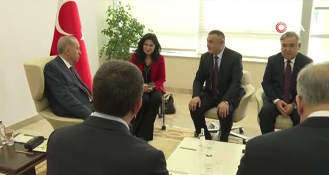 Cumhurbaşkanı Erdoğan, İsmailov’u kabul etti