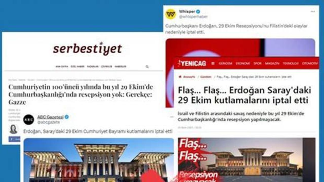 ‘Cumhuriyet Bayramı kutlamaları iptal edildi’ iddiasına İletişim Başkanlığı’ndan açıklama
