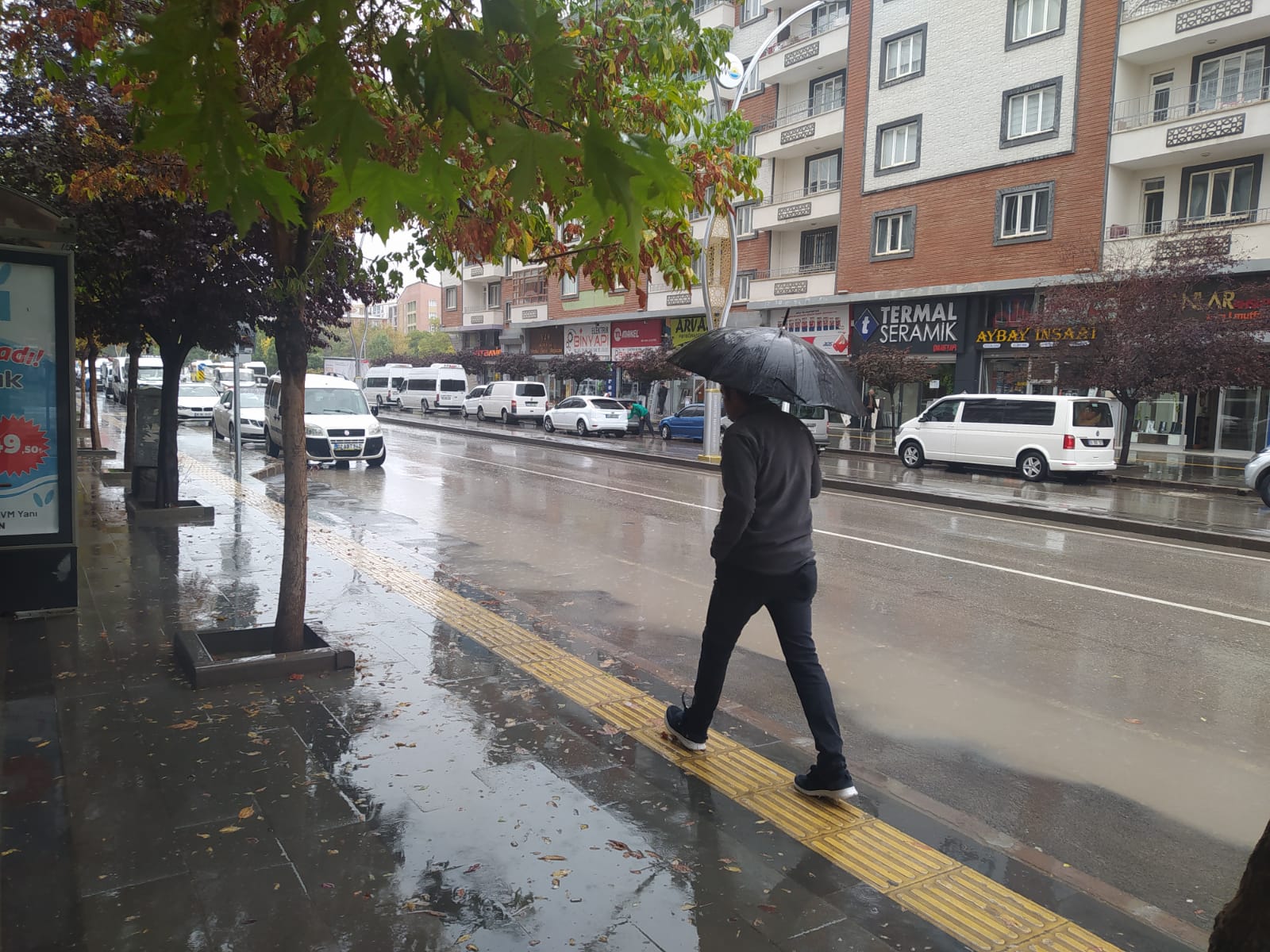 Van’da sağanak yağış etkili oldu