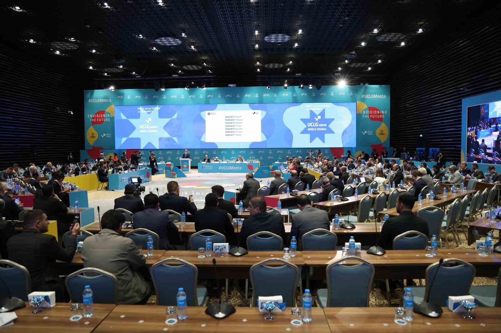 UCLG Dünya Konseyi Konya’da başladı