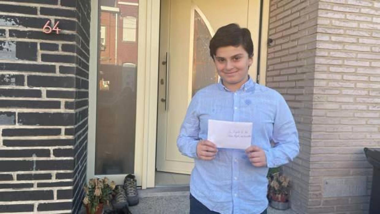 Belçika Kralı’ndan Türk öğrenciye mektup