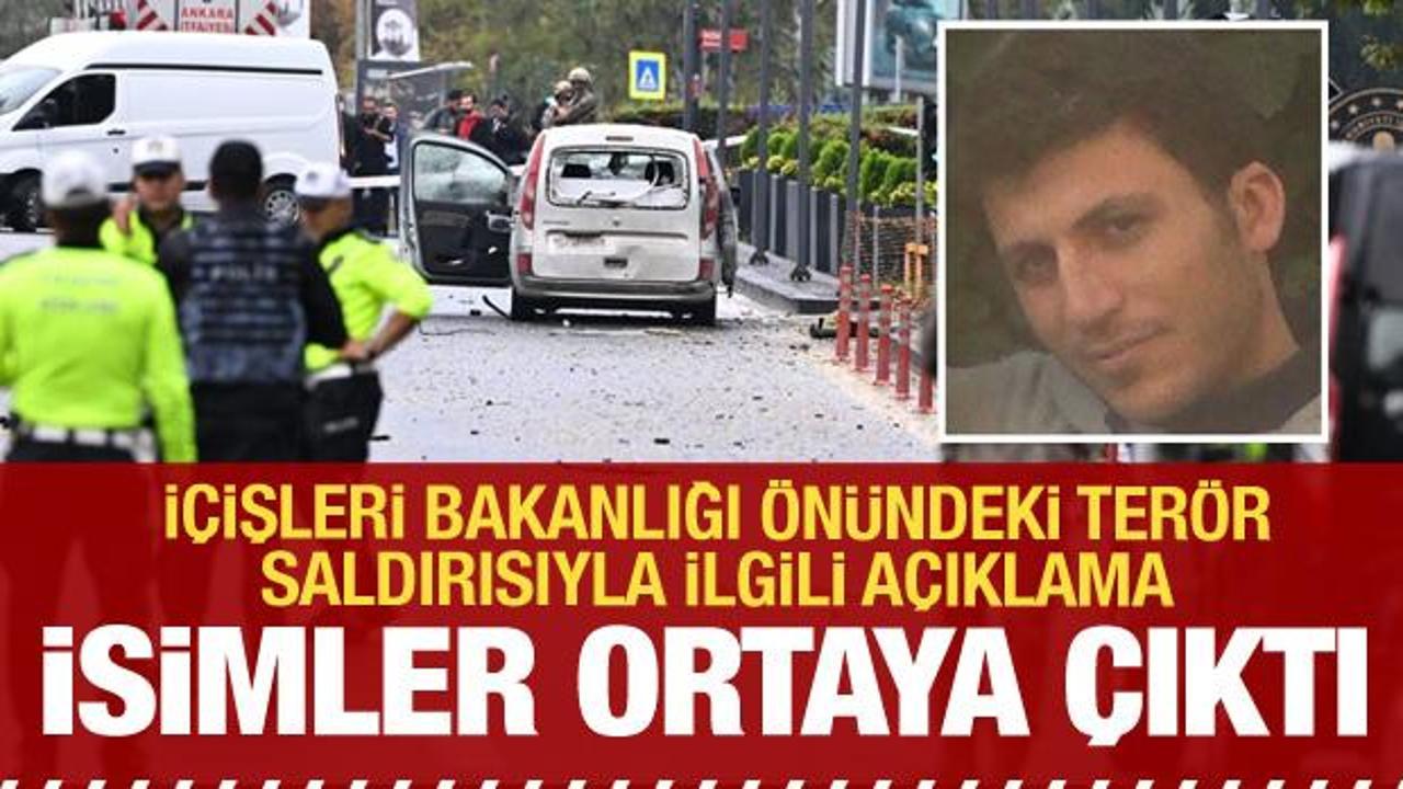 İçişleri Bakanlığı’na yönelik terör saldırısı girişimi! Kimlikleri açıklandı
