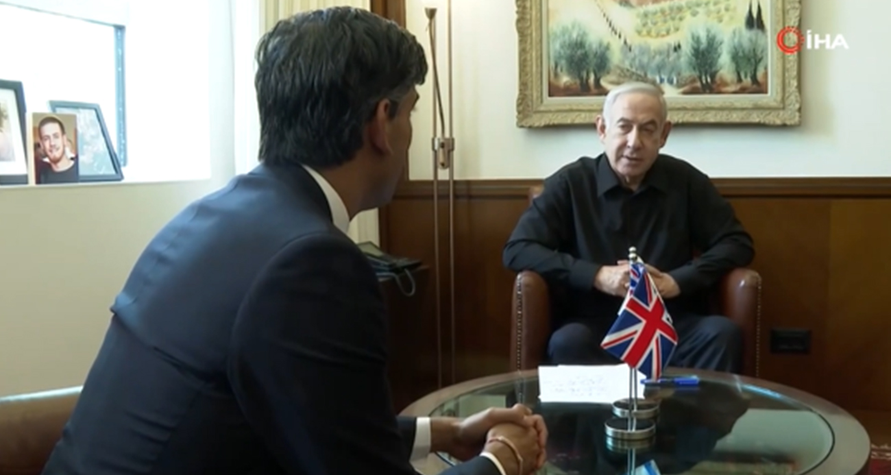İngiltere Başbakanı Sunak, Herzog ve Netanyahu ile görüştü