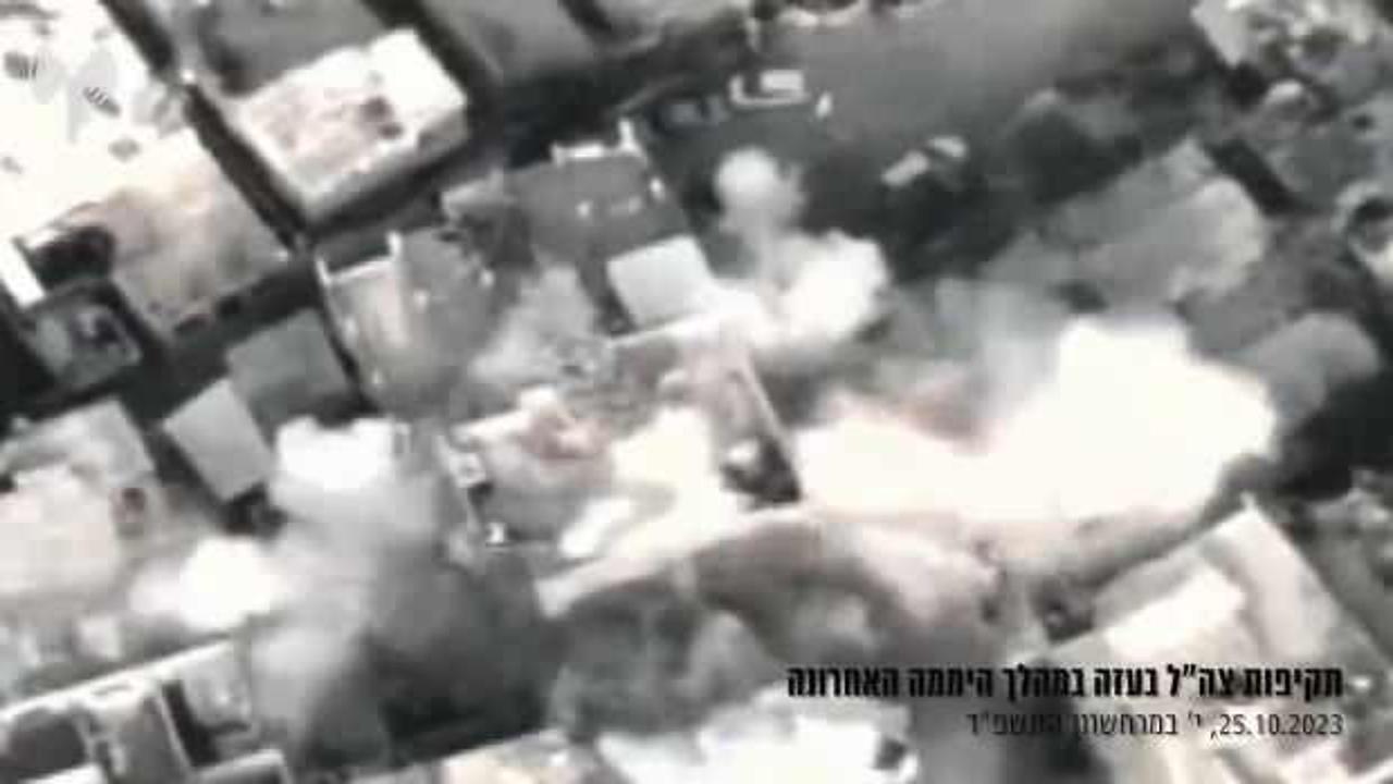 İsrail: Gazze Şeridi’nde mühimmat depoları ve karargahlar vuruldu