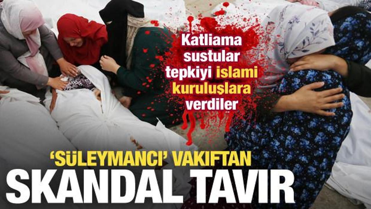 İsrail’in katliamına ses çıkaramayan Süleymancılara ait vakıf büyük tepki çekti